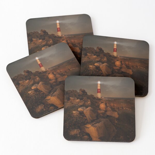 Item preview, Quiet evening coast with lighthouse designed and sold by JBlaminsky.