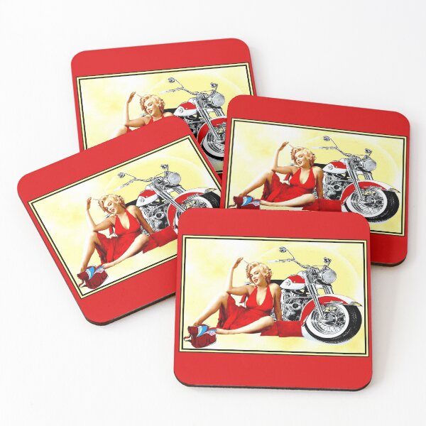 Item preview, MARILYN MONROE : Motorcycle Print designed and sold by posterbobs.