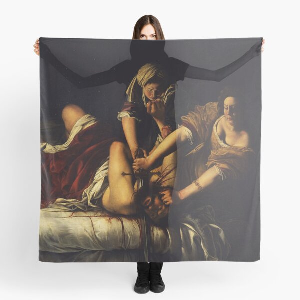JUDITH BEHEADING HOLOFERNES - GENTILESCHI Scarf