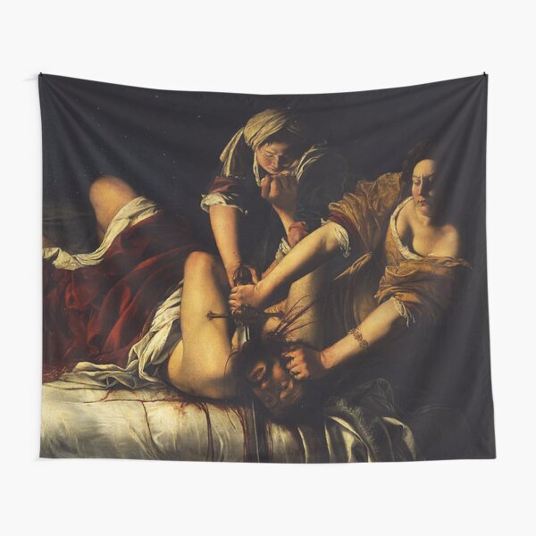 JUDITH BEHEADING HOLOFERNES - GENTILESCHI Tapestry