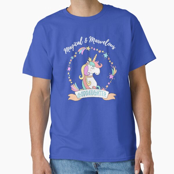 Magical and Marvelous Goddaughter - Unicorn Design Classic T-Shirt