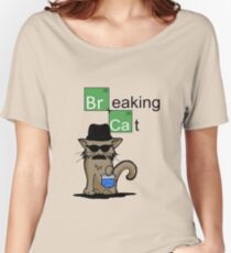 Breaking Cat Women's Relaxed Fit T-Shirt