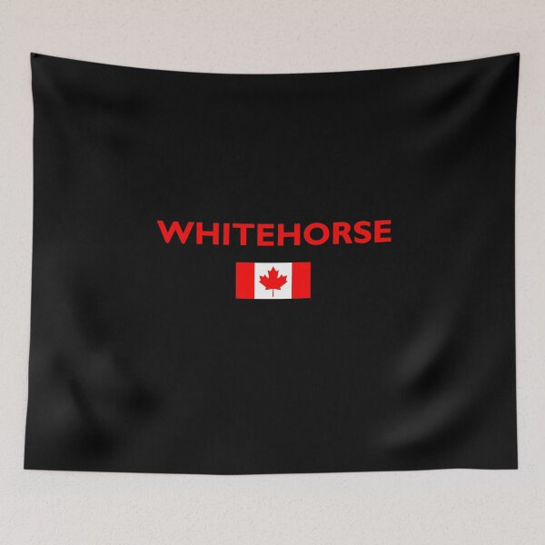 Item preview, Whitehorse Canada Canadian Flag Dark Color designed and sold by TinyStarCanada.