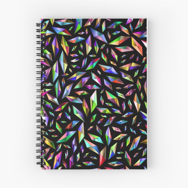 Item preview, Trippy Rainbow Diamond Fractals Psychedelic Abstract Art designed and sold by SwagHut.