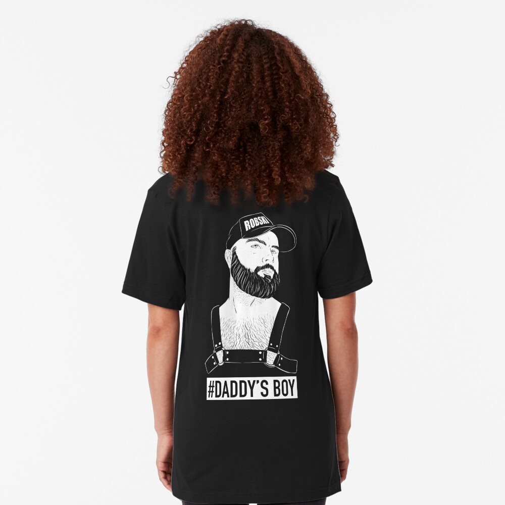 HASHTAG BOYZ - Daddy's Boy Slim Fit T-Shirt