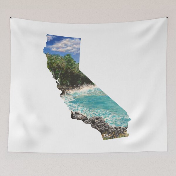 Item preview, Calfornia Acrylic Coast Silhouette designed and sold by DSC Arts.