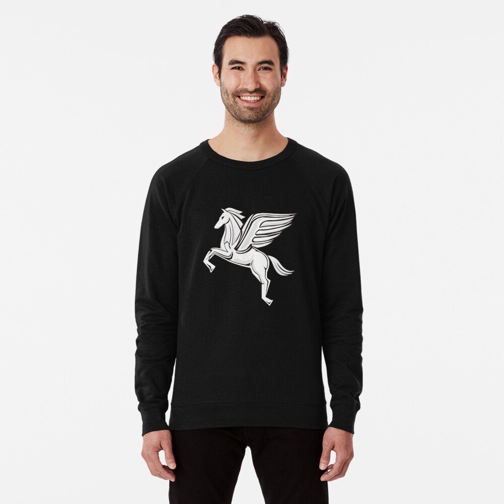 Chasing Pegasus Image (original) Lightweight Sweatshirt