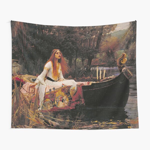 THE LADY OF SHALLOT - WATERHOUSE Tapestry
