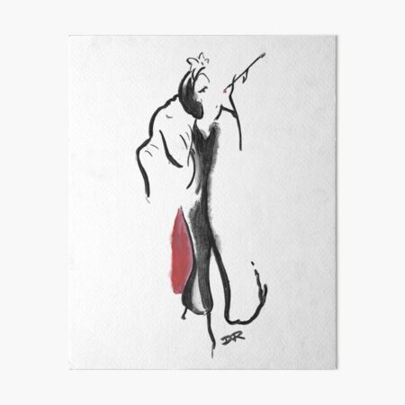Where Pictures Shine - Cruella De Vil Art Board Print