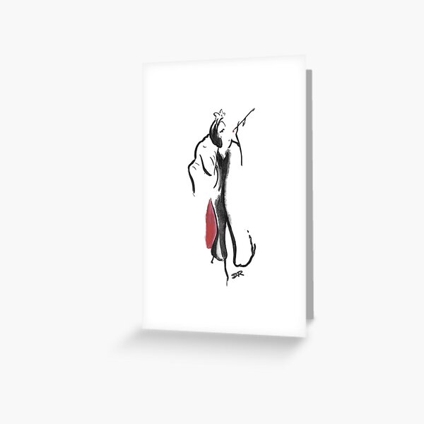 Where Pictures Shine - Cruella De Vil Greeting Card