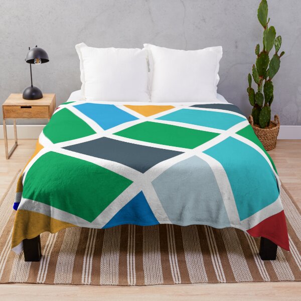 Item preview, Colorful Abstract Geometric Steps Pattern designed and sold by MclaughlinGifts.