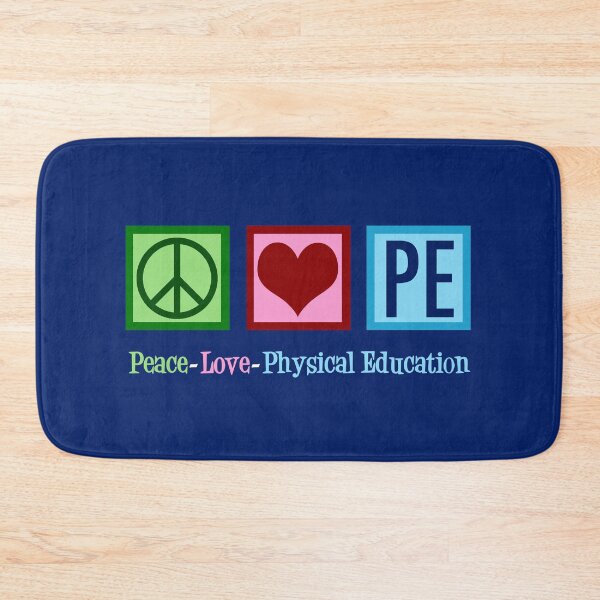 Item preview, Peace Love PE Teacher | Physical Education designed and sold by Epic Love Designs.