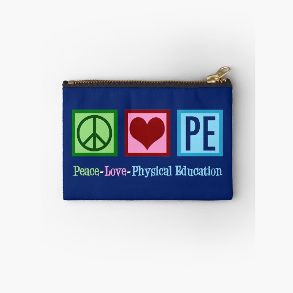 Item preview, Peace Love PE Teacher | Physical Education designed and sold by Epic Love Designs.