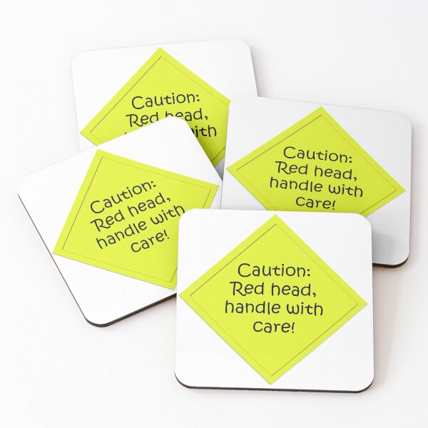 Item preview, Caution redhead designed and sold by Jon Lees.