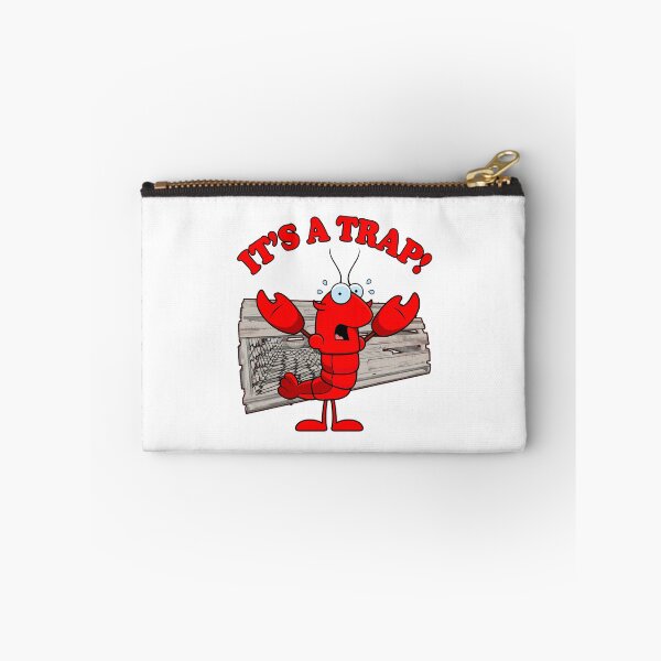 Item preview, Funny Lobster It's a Trap Fishing Seafood Meme Pun designed and sold by funnytshirtemp.
