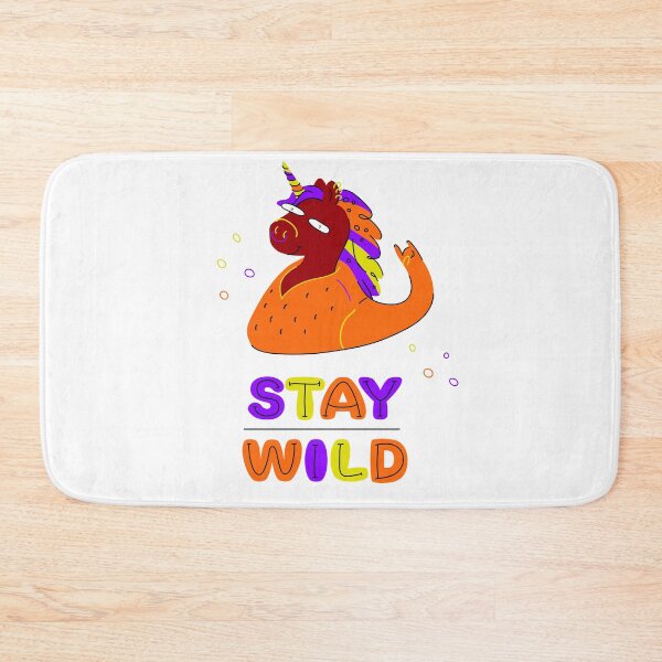 Item preview, Funny Unicorn Punk. STAY WILD - motivation phrase designed and sold by zuperelectracat.