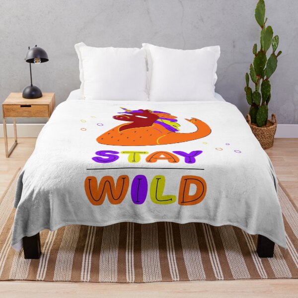Item preview, Funny Unicorn Punk. STAY WILD - motivation phrase designed and sold by zuperelectracat.