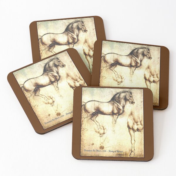 Item preview, LEONARDO DA VINCI: Ancient Study of Horses Print designed and sold by posterbobs.