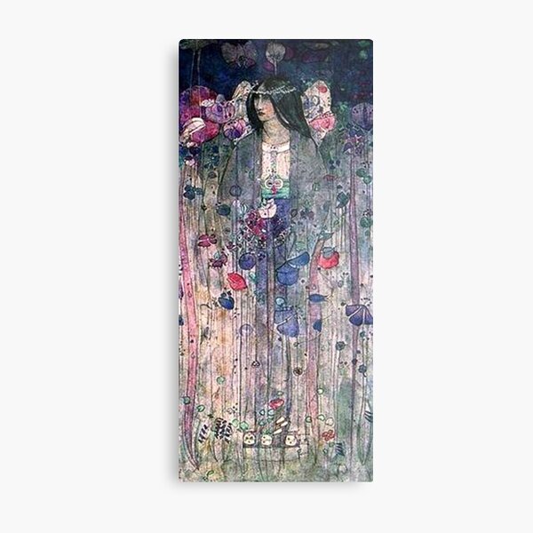 Charles Rennie Mackintosh, In Fairyland. 1897. Metal Print