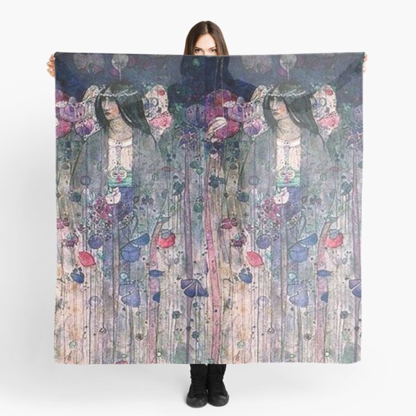 Charles Rennie Mackintosh, In Fairyland. 1897. Scarf