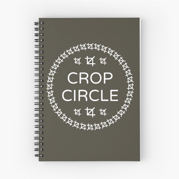 Item preview, Crop Icon Circle (Version 2) designed and sold by TimespunThreads.