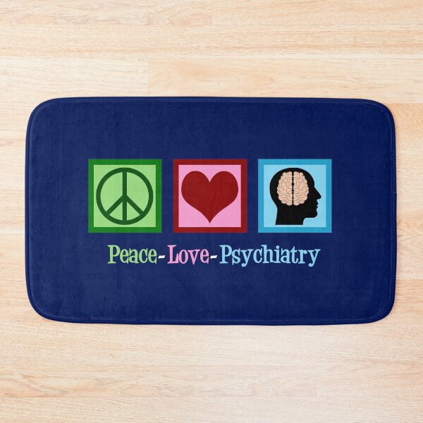 Item preview, Peace Love Psychiatry designed and sold by Epic Love Designs.