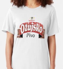 Croatia - Ozujsko Pivo - World Beers Slim Fit T-Shirt