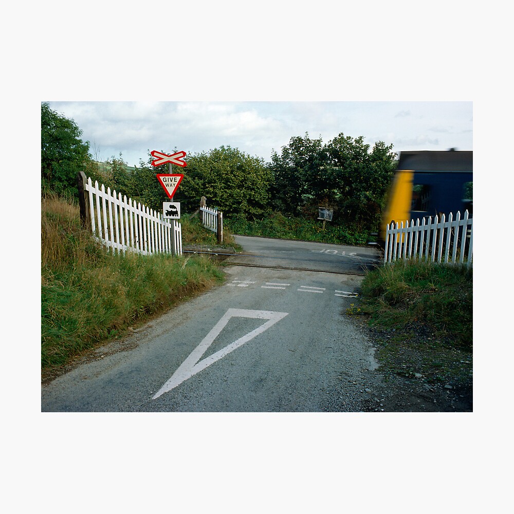 Danger Level Crossing No Gates Uk 1977 Poster By Dd Images Redbubble