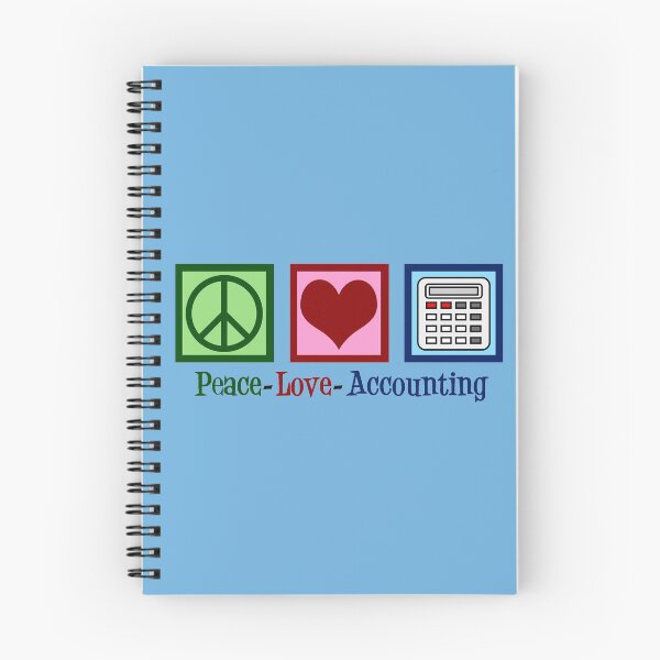 Item preview, Peace Love Accounting designed and sold by Epic Love Designs.