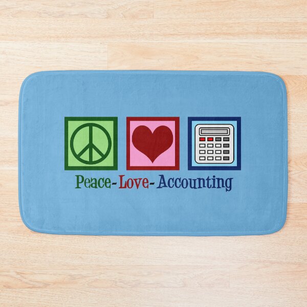Item preview, Peace Love Accounting designed and sold by Epic Love Designs.