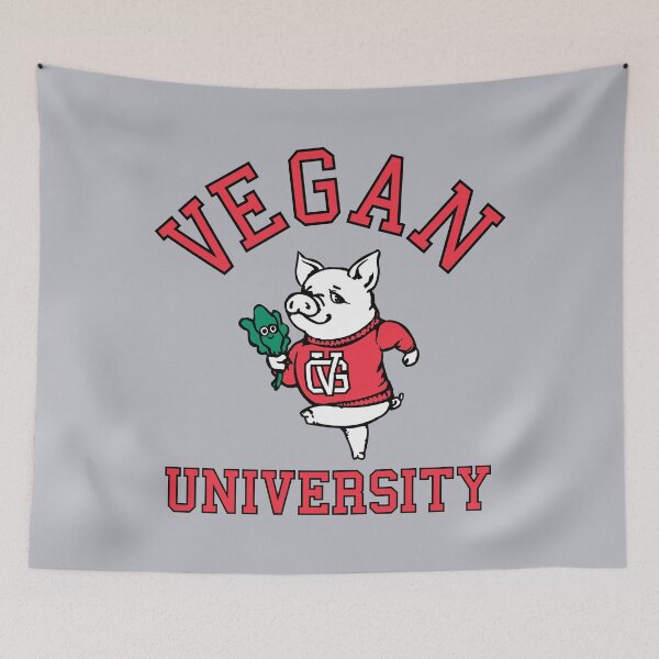 Item preview, Universidad vegana designed and sold by Huebucket.