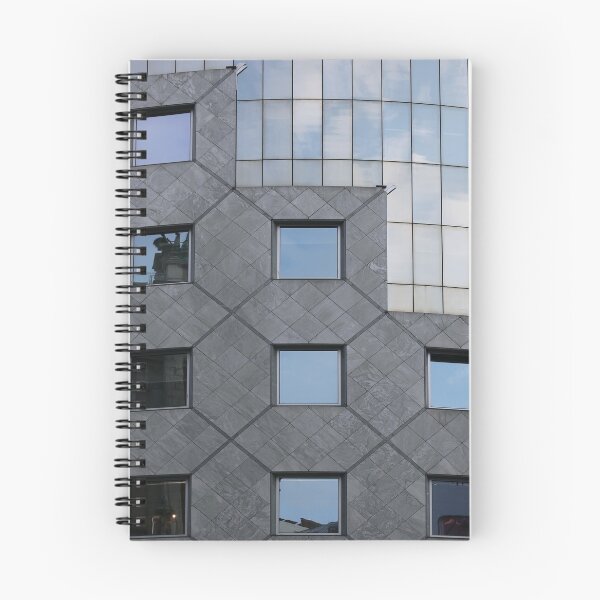 Item preview, Modern building facade detail Vienna Austria designed and sold by goceris.