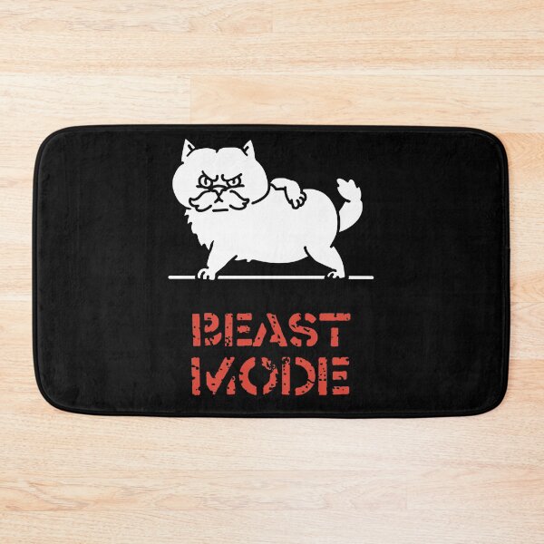 Item preview,  Beast Mode Cat designed and sold by Huebucket.
