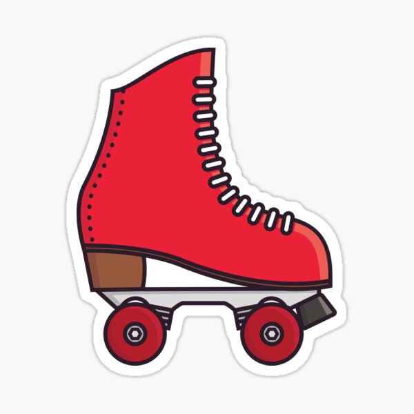 Item preview, Red rollerskate designed and sold by fire  ramen.