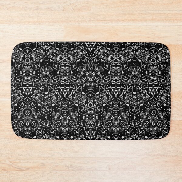 Item preview, Monochrome White Kaleidoscope, Pattern 8 designed and sold by Bennydoscope.