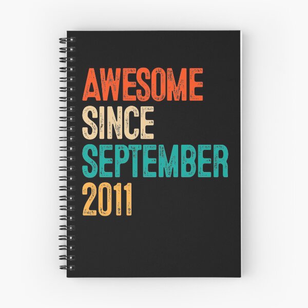 Item preview, Awesome Since September 2011 8 Year Old Gift 8th Birthday designed and sold by Nikolaienko Artem.