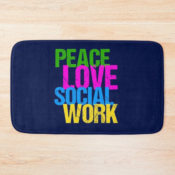 Item preview, Peace Love Social Work Gift for Social Workers designed and sold by Epic Love Designs.