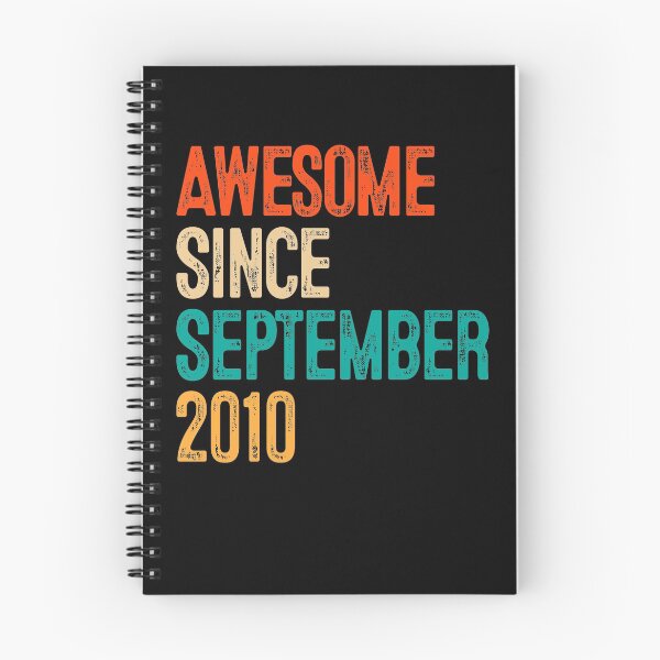 Item preview, Awesome Since September 2010 9 Year Old Gift 9th Birthday  designed and sold by Nikolaienko Artem.
