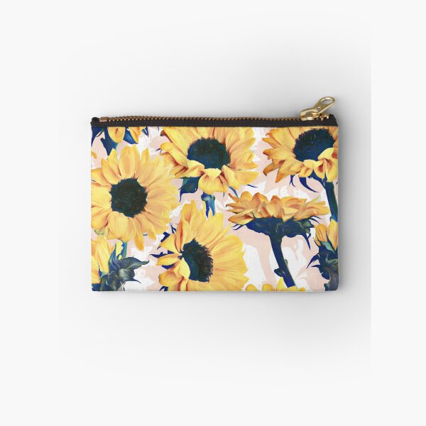 Item preview, Sunflowers with Blush and Blue designed and sold by micklyn.