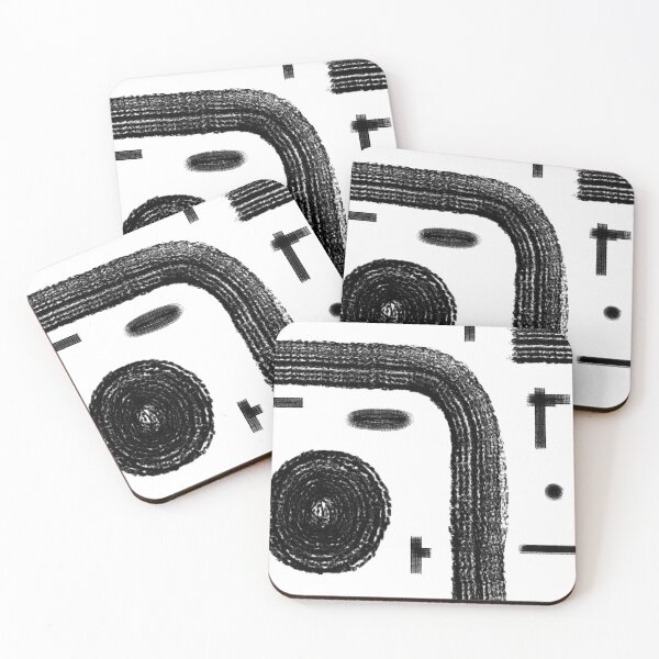 Item preview, Shape Study Black on White designed and sold by trajeado14.