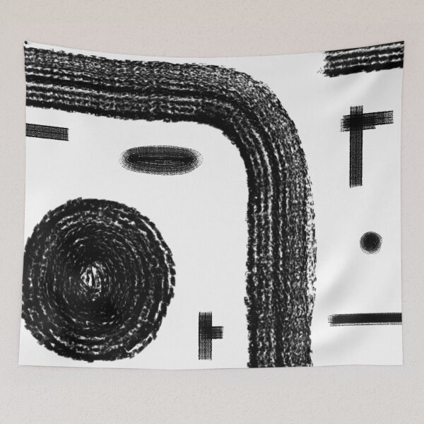 Item preview, Shape Study Black on White designed and sold by trajeado14.