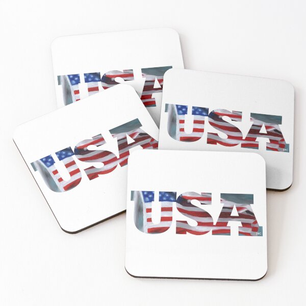 Item preview, USA American Flag Silhouette designed and sold by DSC Arts.