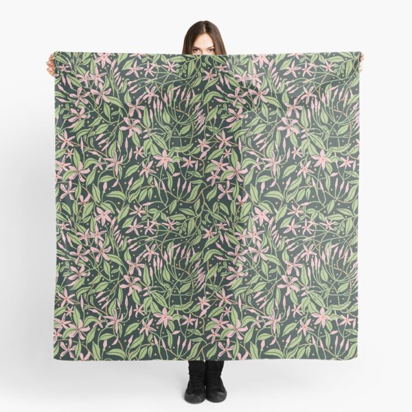 Jasmin Vert Ardoise Foulard
