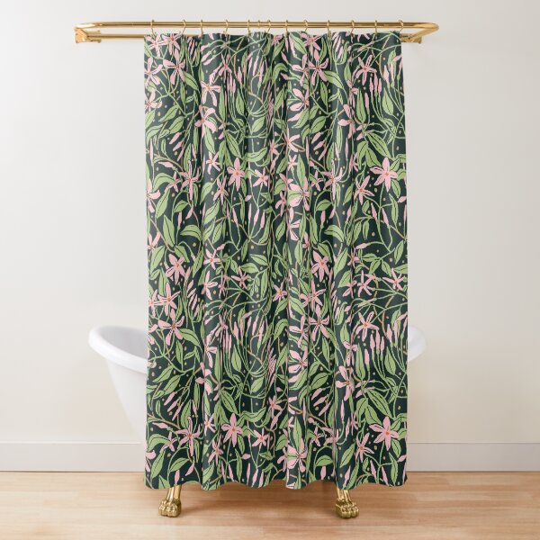 Jasmin Vert Ardoise Rideau de douche