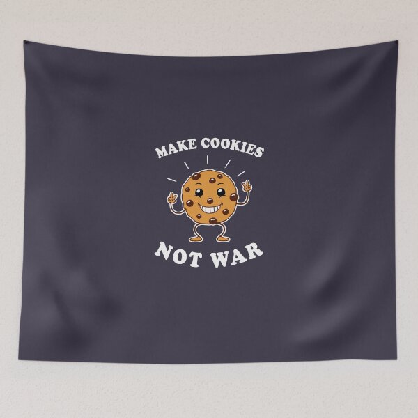 Item preview, Make Cookies Not War designed and sold by Yipptee Shirts.