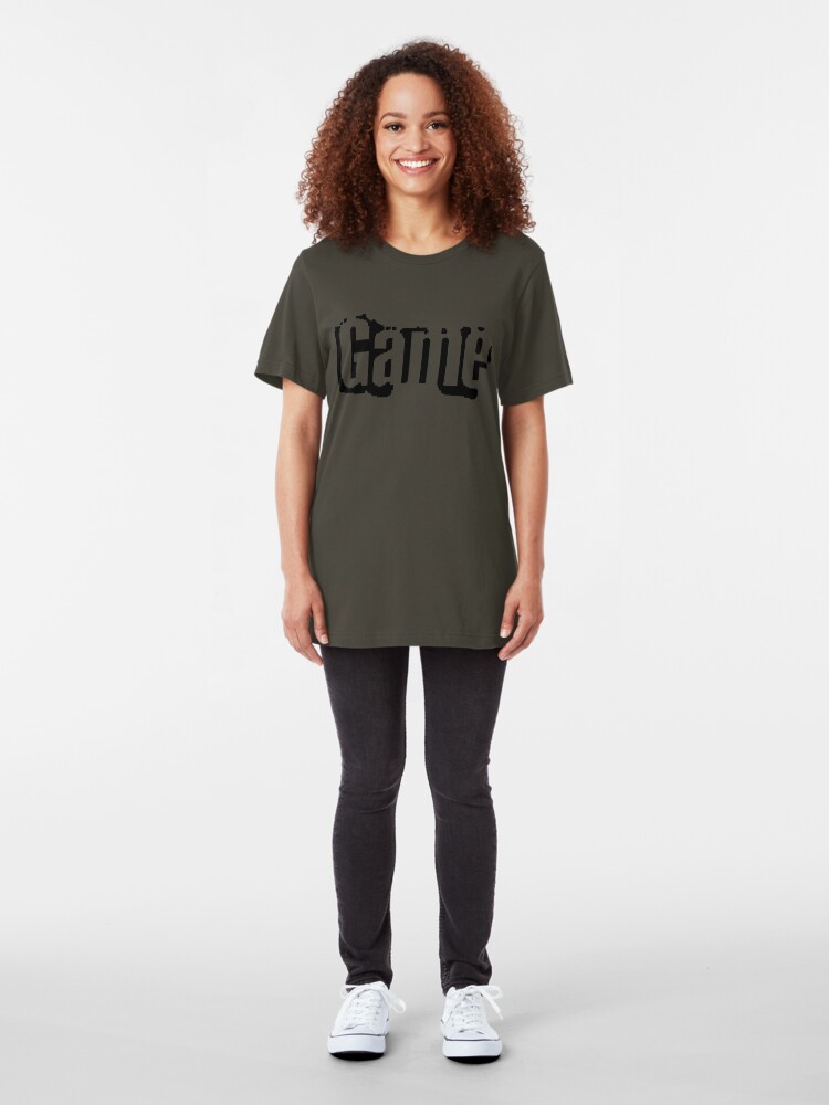 Alternate view of Game. Slim Fit T-Shirt