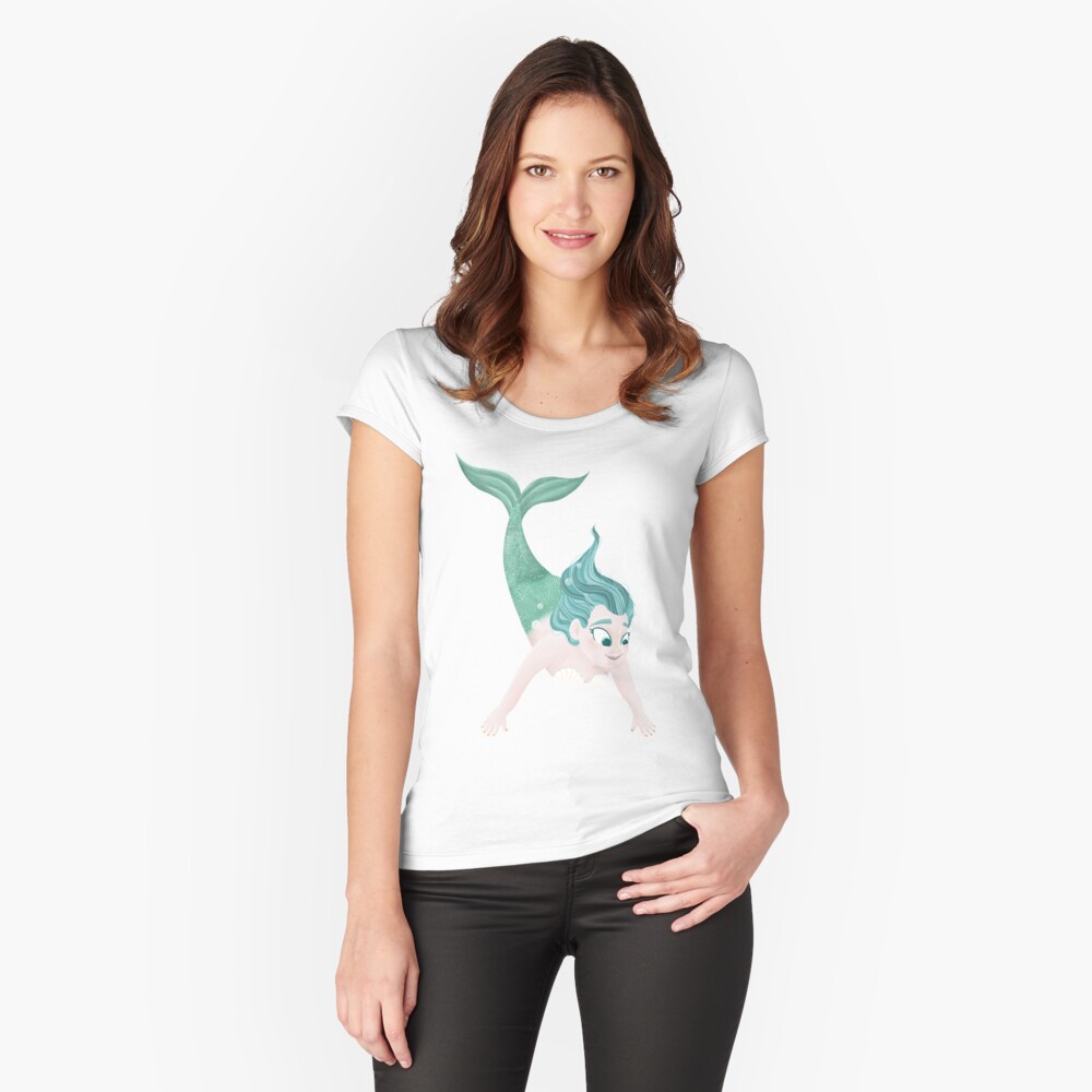 Aperçu de l'œuvre T-shirt échancré créée et vendue par BarracudApps.