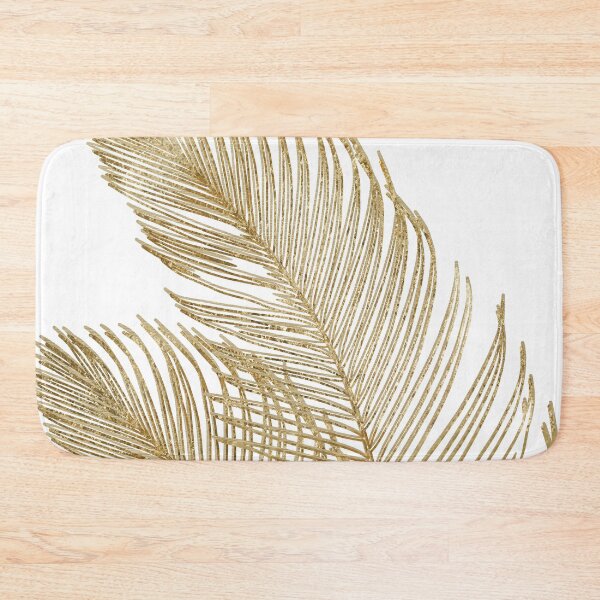 Item preview, Palm Leaves Finesse Line Art with Gold Foil #2 (Photo of Foil Only - Not Reflective) designed and sold by Anita's & Bella's Art.