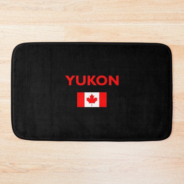 Item preview, Yukon Canada Canadian Flag Dark Color designed and sold by TinyStarCanada.