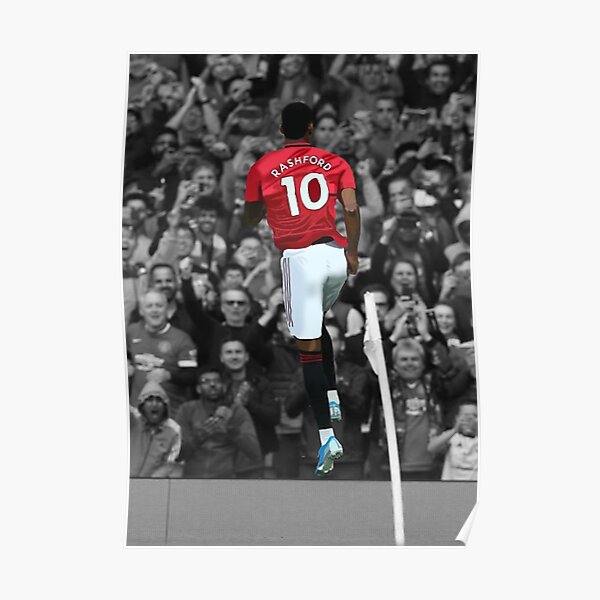 Manchester United's Marcus Rashford Poster